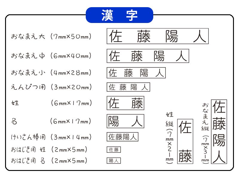 印字サンプル