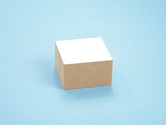 ウッド　高さ25mm　持ち手のみ(43mm×43mm)
