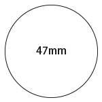 47mm丸