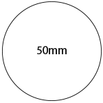 50mm丸