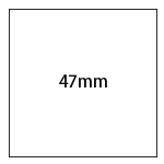 47mm角