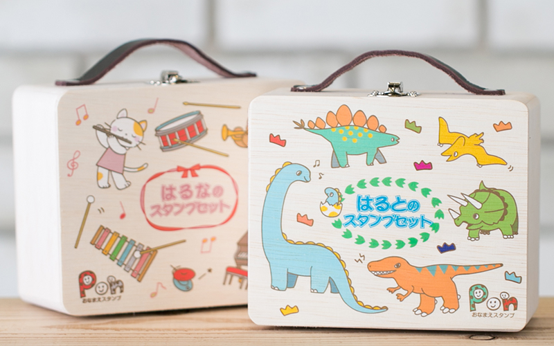 オリジナルWOOD BOXでかわいく収納！