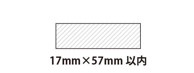 shiny 17mmx57mm